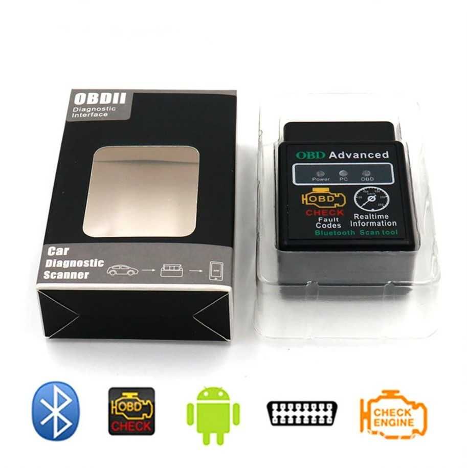 Diagnoza Auto Tester Auto Bluetooth Obd2 Elm 327 - compatibil android