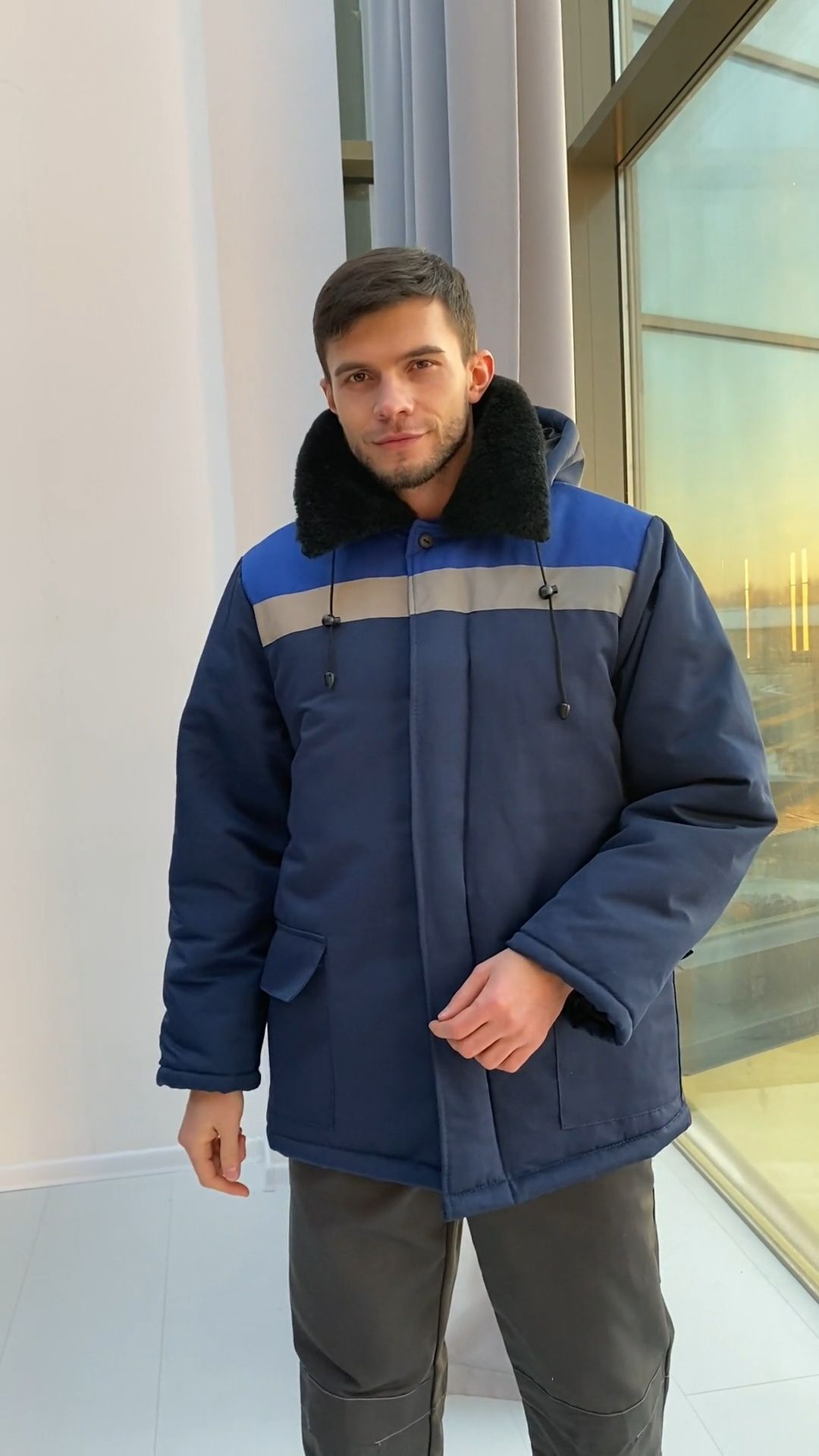 Рабочая одежда мужская Куртка зимняя