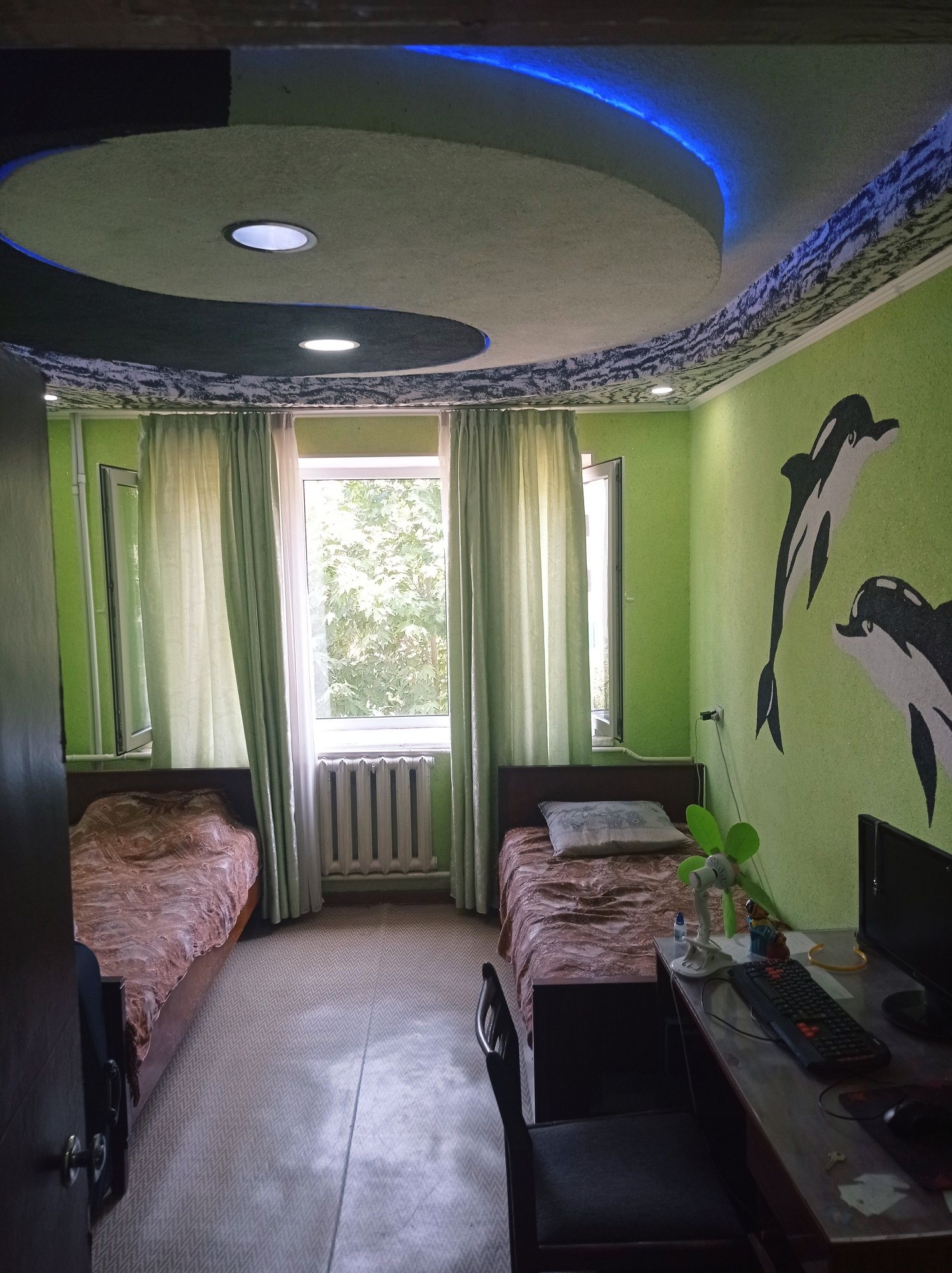 Трёх комнатная квартира с Ташкентской планировкой