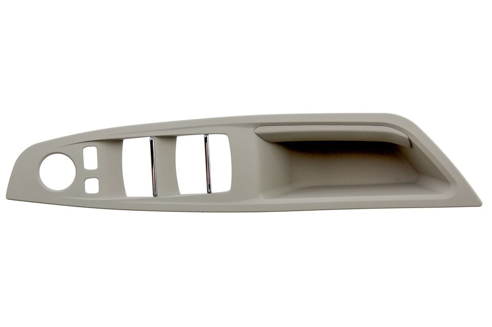 Предна лява дръжка за врата BMW F10 F11, Бежов Oyster, С Прибиране