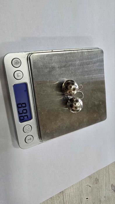 Сребърни обеци 925