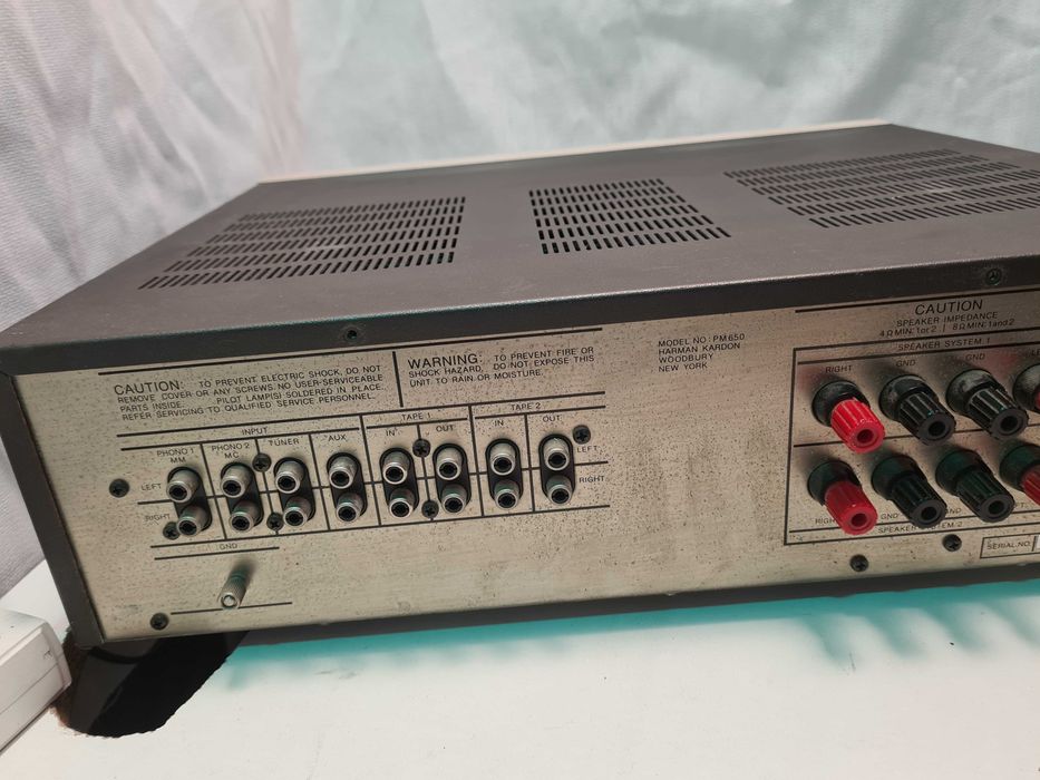 Amplificator Harman Kardon pm650 butoane fosnesc