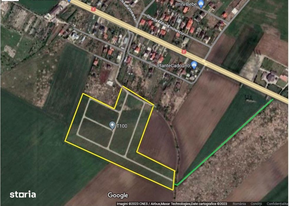 Lot teren intravilan T100 / Tartasesti