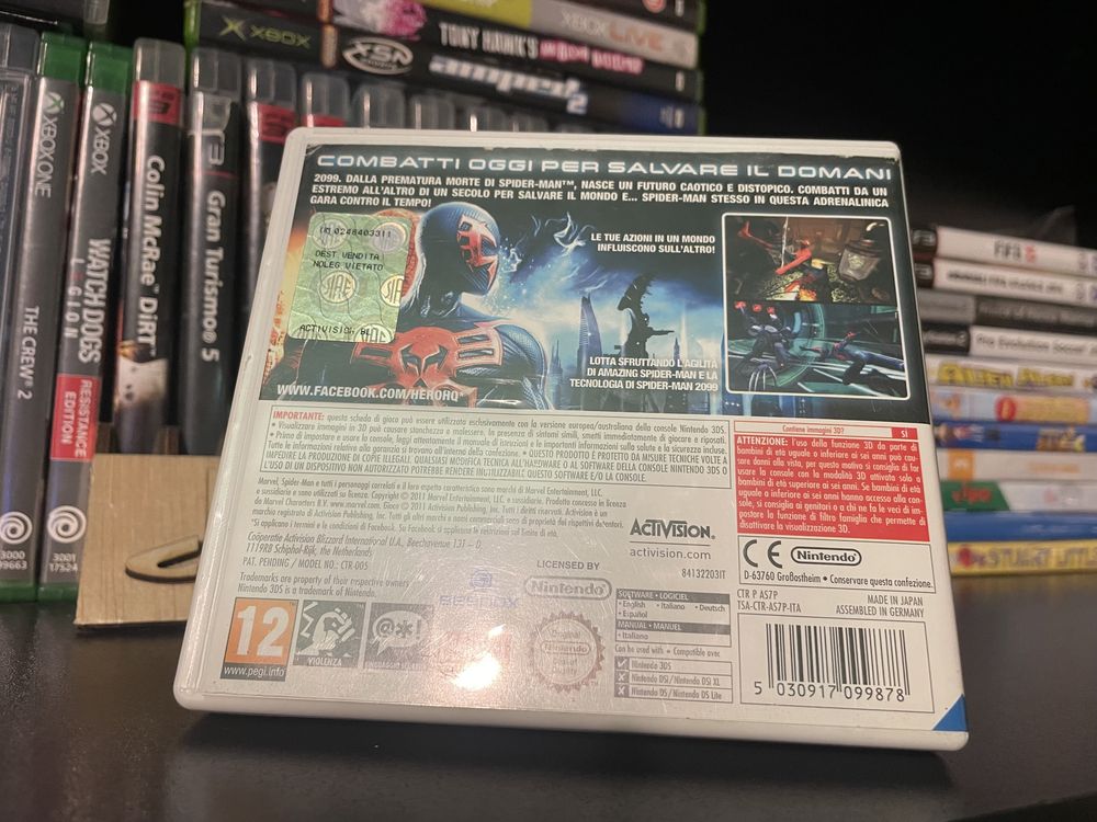 Spider-Man Edge of Time (3DS)