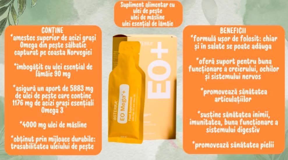 Ulei de peste EO Mega Dottera