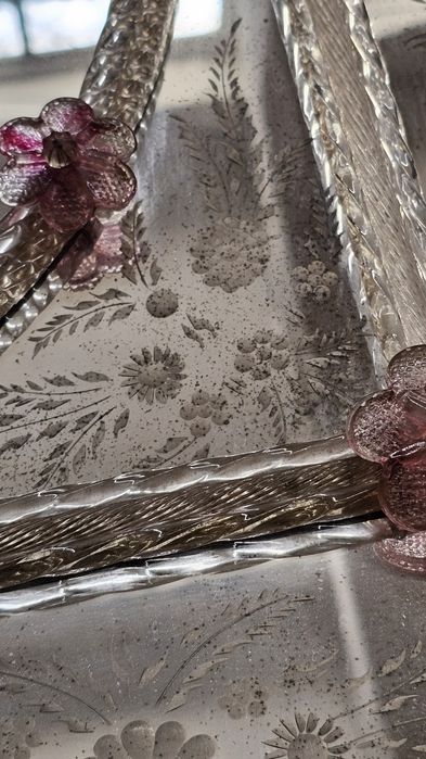 Oglindă Venezia din sticlă de Murano