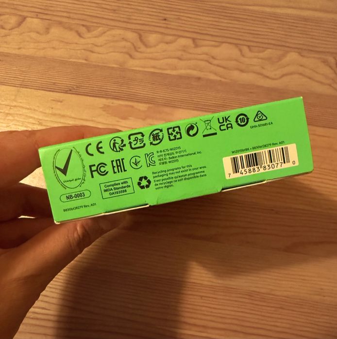 Belkin Boost Charge Pro Portable Fast Charger - Apple Watch зарядно