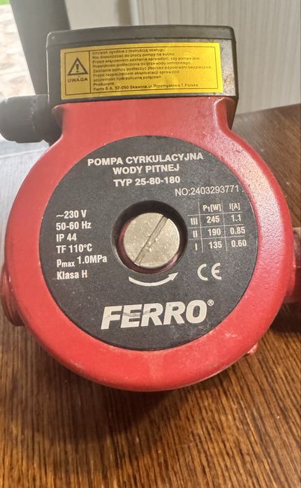 Pompa de circulare ferro