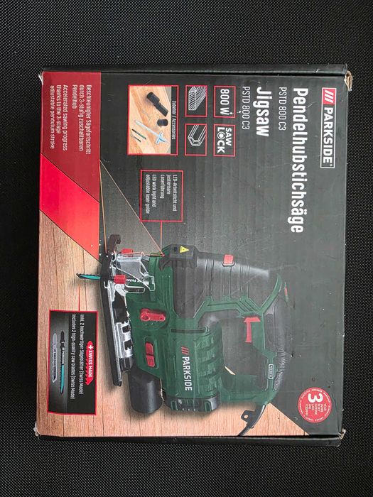Parkside PSTD 800 C3. Прободен Трион