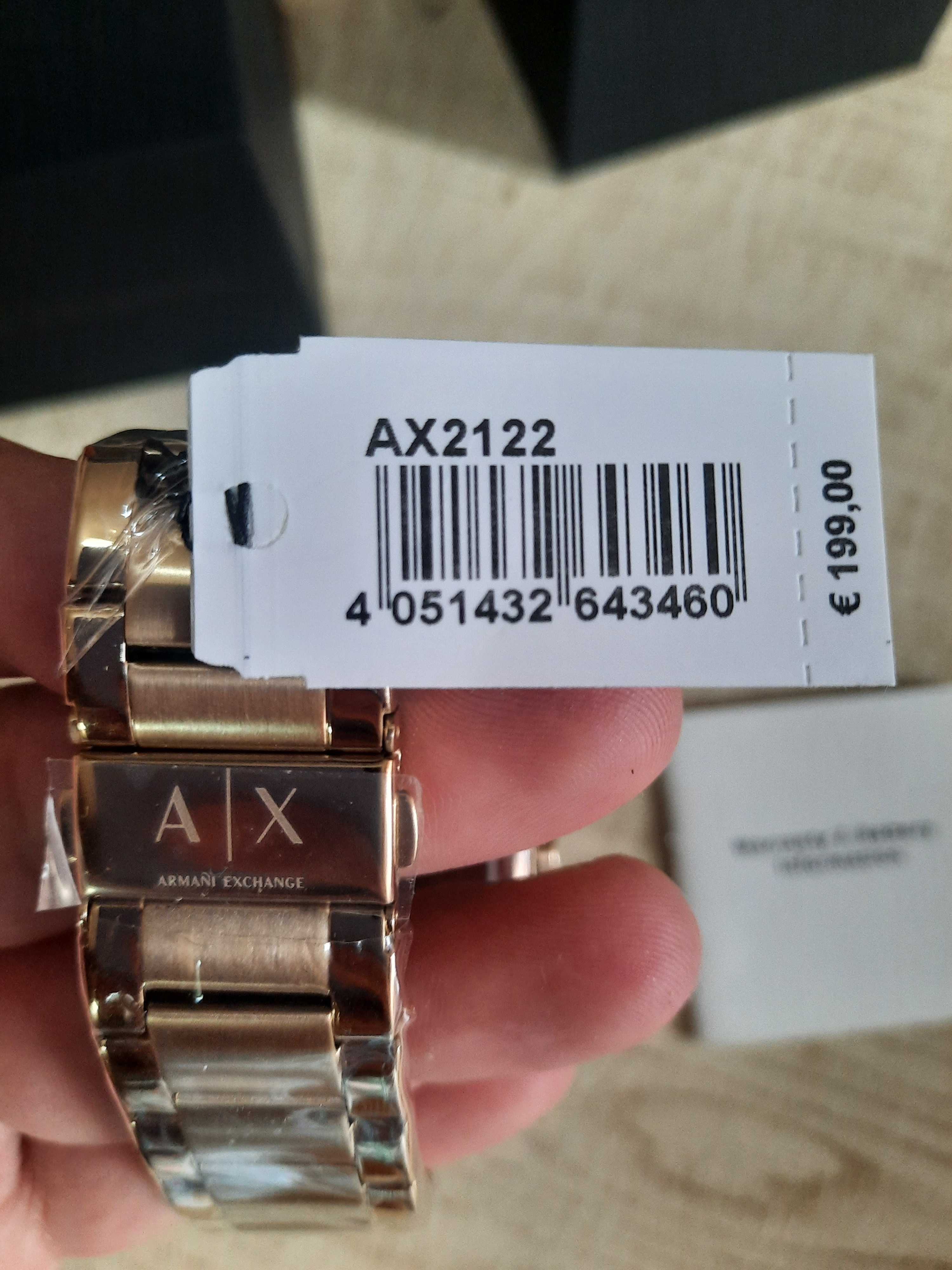 Armani Exchange иноксов часовник