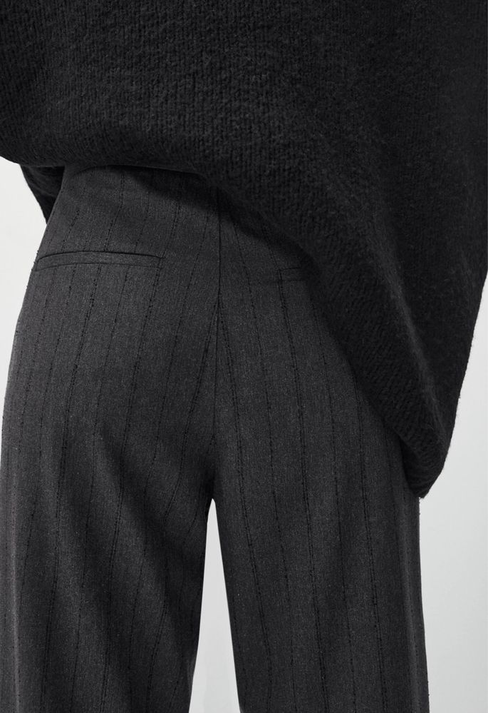 Pantaloni Massimo Dutti, gri