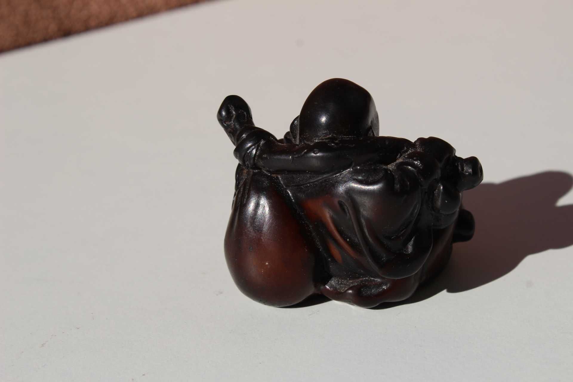 Netsuke - Figurina BUDHA - Happy Budha - cadou perfect