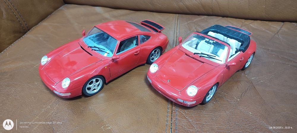 Колекционерски колички  Porsche 1:18