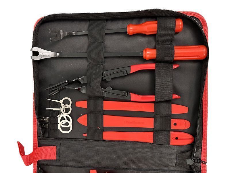 Комплект за демонтаж на радио и тапицерия, скоби, 20 части gebo tools