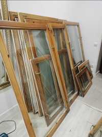продам деревянные окна, бывшие в употреблении, со стеклами.