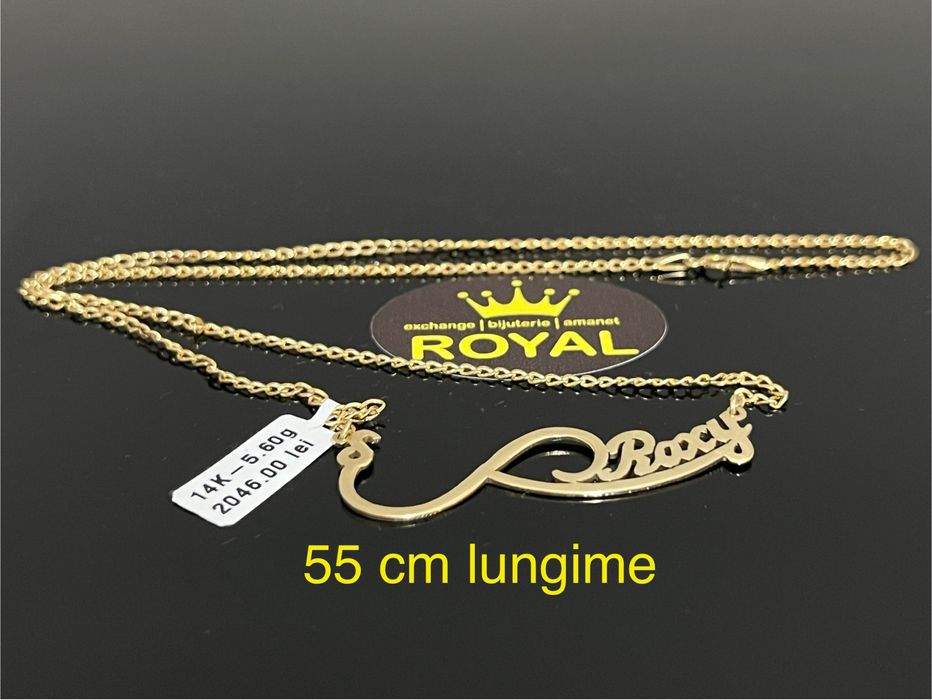 Bijuteria Royal CB : Lant aur 14k 5,60 grame
