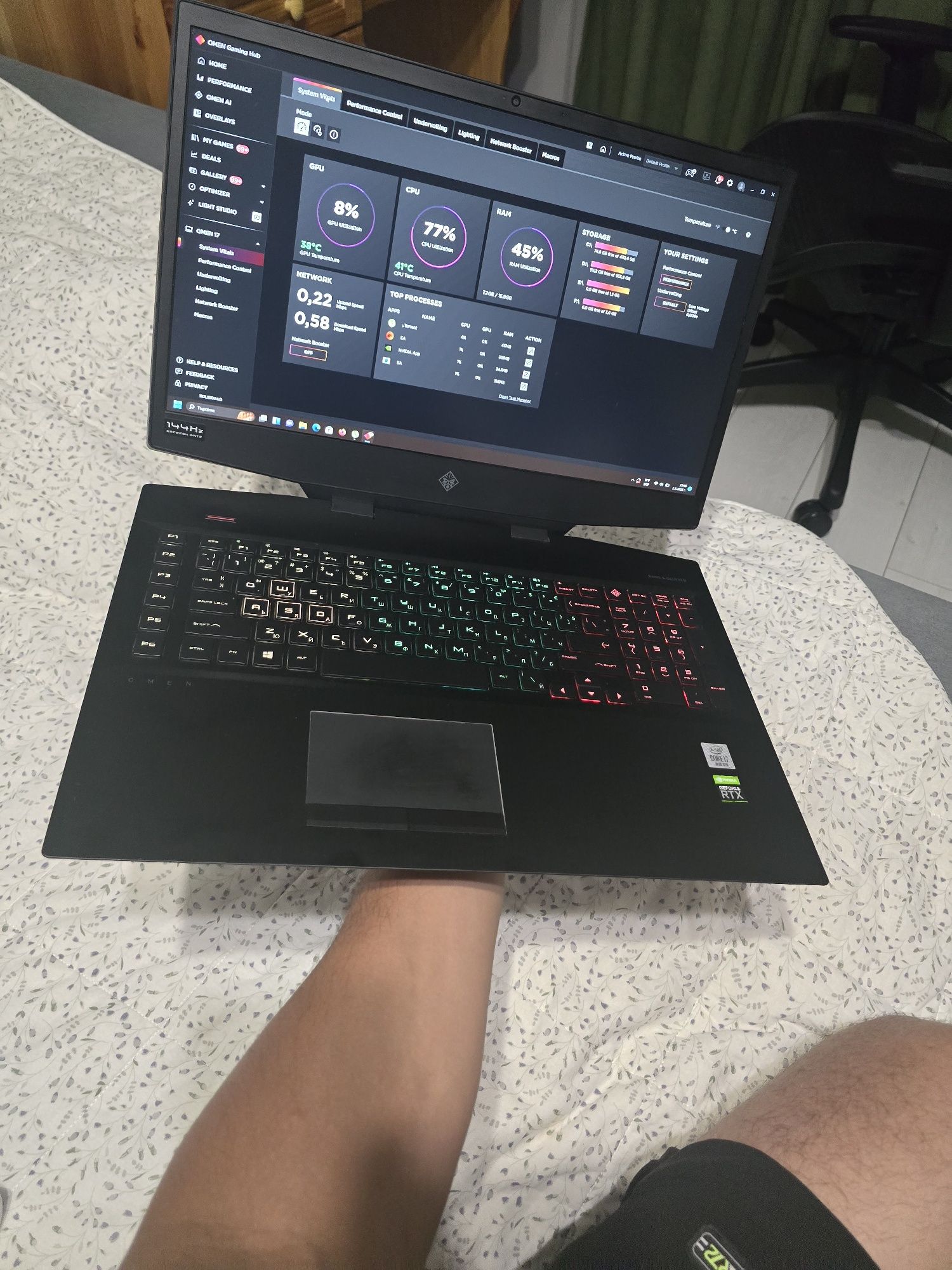 Лаптоп OMEN Gaming 17