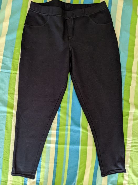 Панталон ватиран, тип дънки, XL