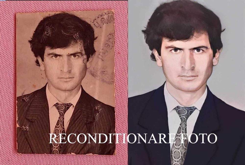Prelucrare/restaurare/editare fotografii vechi si noi - colorizare