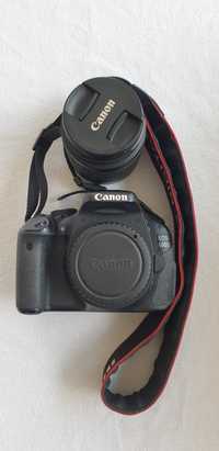 DSLR Canon EOS 600d + obiectiv EF-S 18-55mm