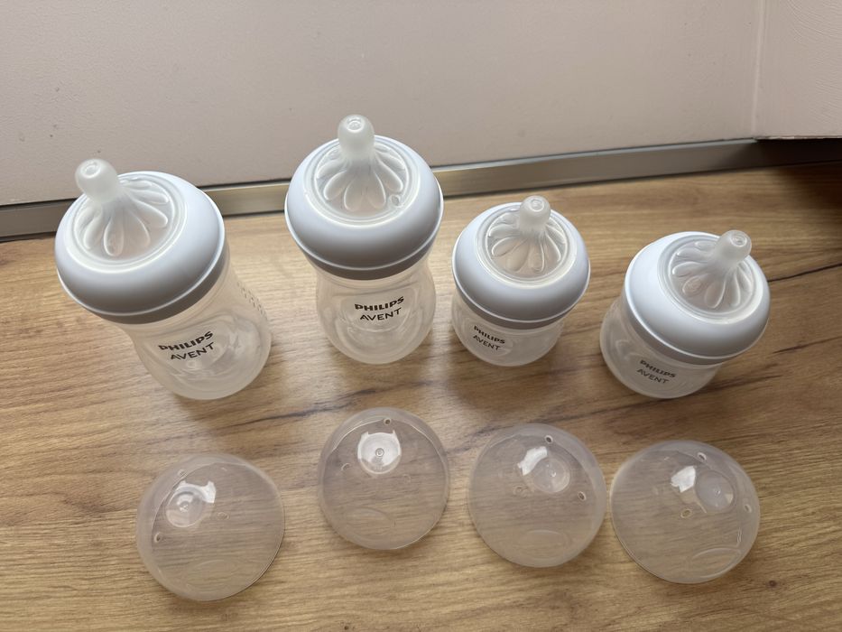 Philips Avent Natural Response 4 бр. Шишета + 3 бр. AirFree Клапи