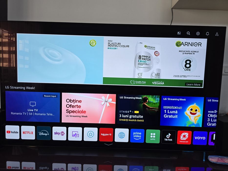 Vand Oled Lg ,4K Smart Tv 165cm C1