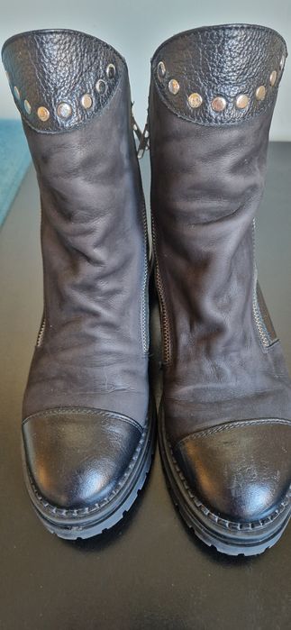 Ghete piele naturala