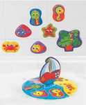 Пъзел за баня Playgro Платноходка