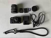 Canon eos m2, объектив ef m f22, объектив 18-55 mm komplekt