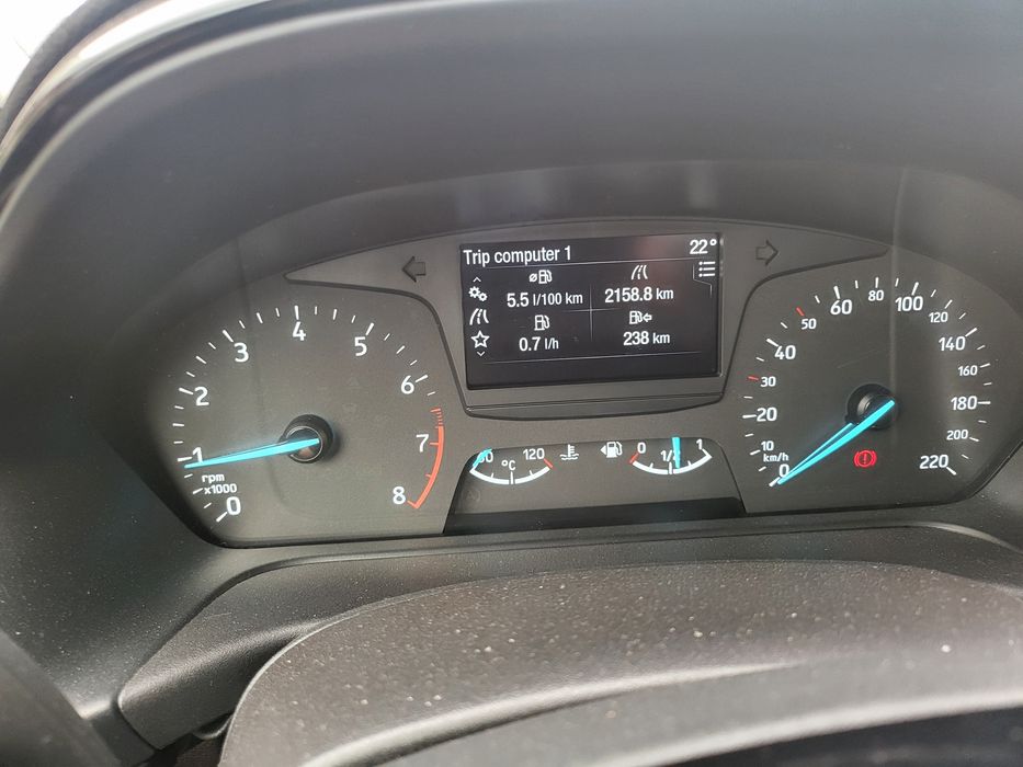 Fiesta 1.1 benzina, 2018, 85.000 km, carte service