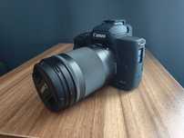 Canon EOS Mark II M50 cu geanta accesorii stare perfecta (husa)