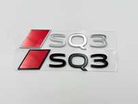 Emblema AUDI SQ3 spate negru NOU