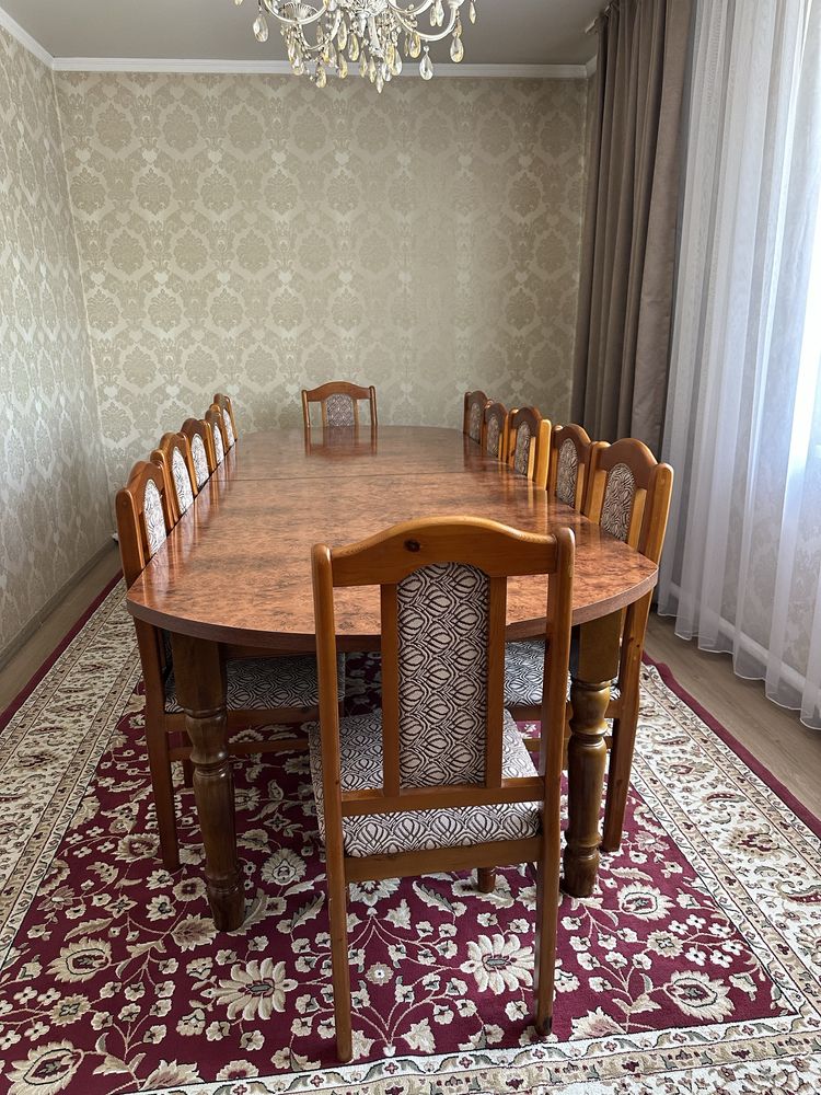 Стол 4м+ 12 стульев