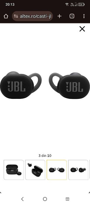 Căști JBL Endurance Race 2; sigilate.