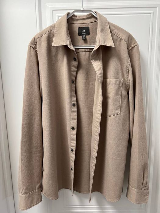 Рубашка бежевая H&M