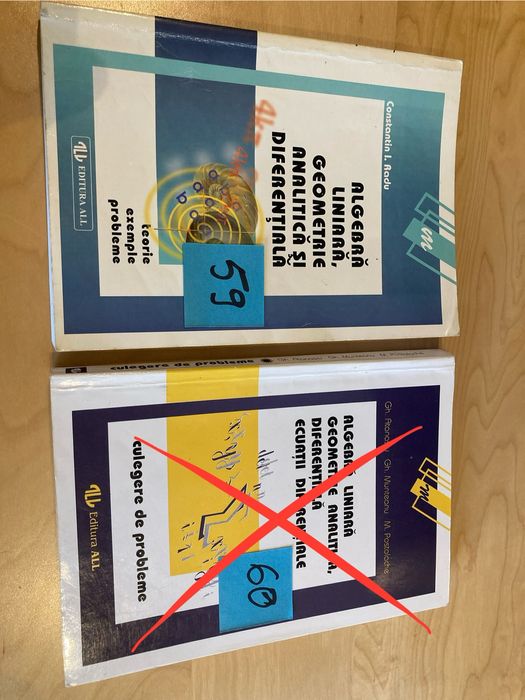 Diverse carti si manuale scolare/facultate (46,47)