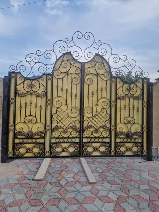 Навес, ворота, перила, решетка, забор лофт мебель сварщик сварка