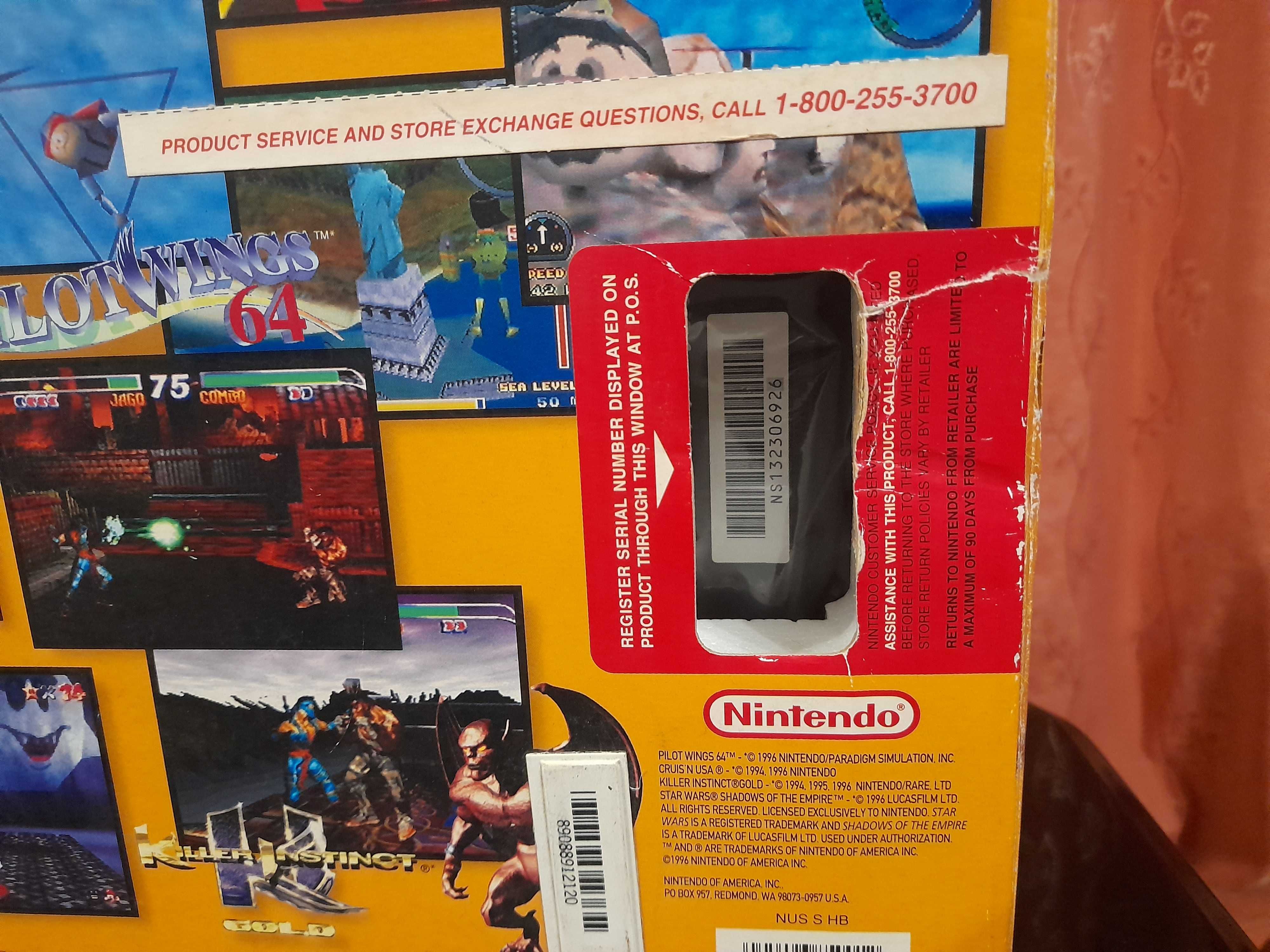 Nintendo 64 оригинал абсолютно новая