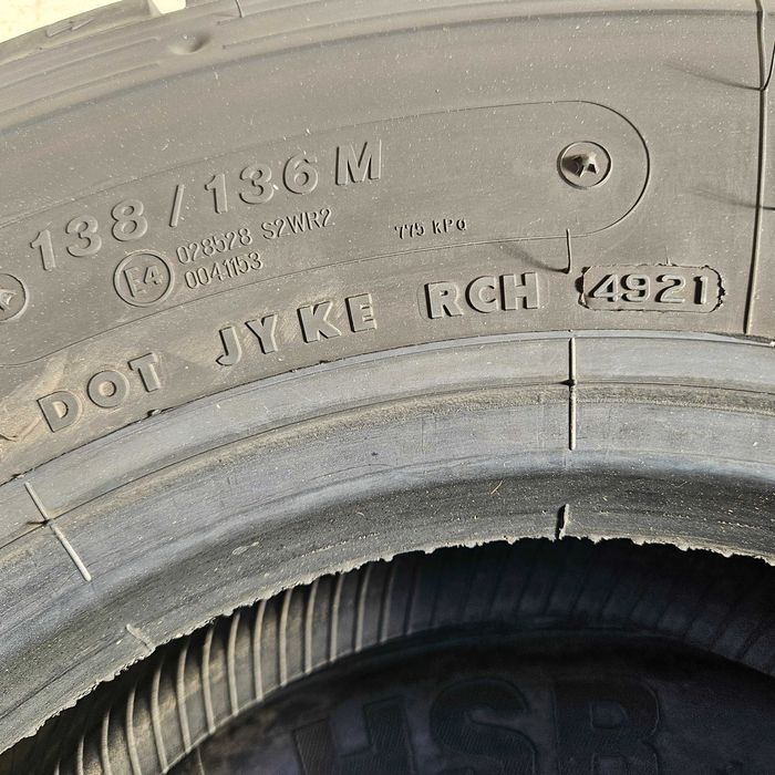 2 гуми 265/70R17.5 Bridgestone R-Drive 002 138/136M 14PR M+S DOT2021