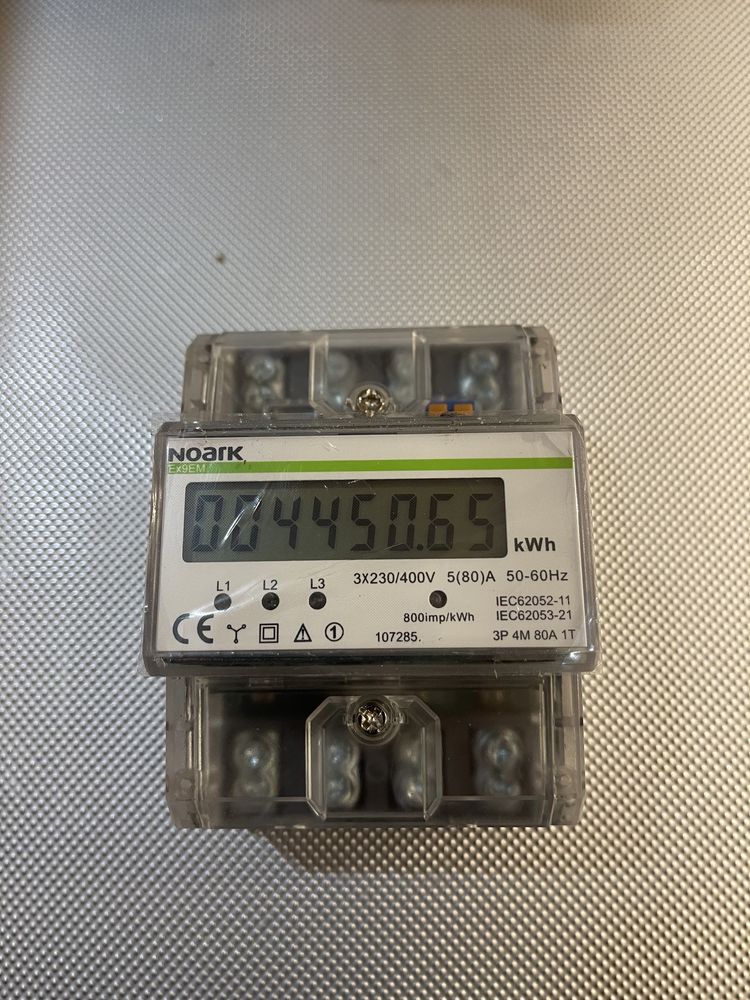 Vand Contor electric Noark Ex9EM 3P 4M 80A