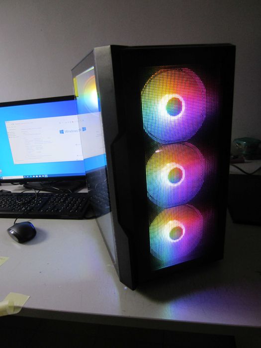 Гейм Ryzen 5 5500,  16GB, RTX3060Ti,  512GB NVMe,  1TВ HD гаранция