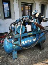 Compresor aer industrial profesional 500L