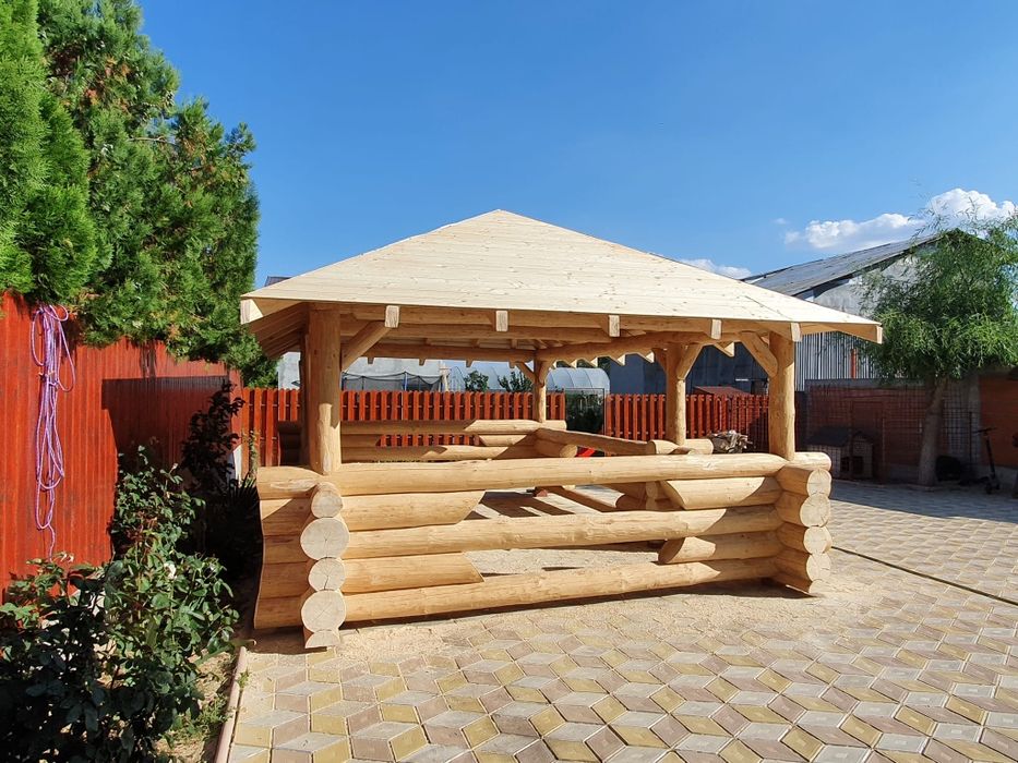 Vand Foisor din lemn bustean