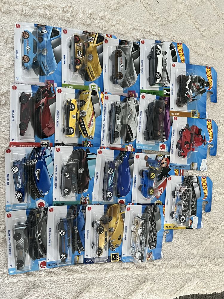 Hot wheels отделно или всички