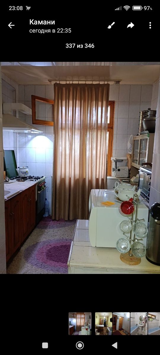 М.улугбек,Новомосковская,Продам 4х комнатную квартиру,77 серия,4/2/5,С