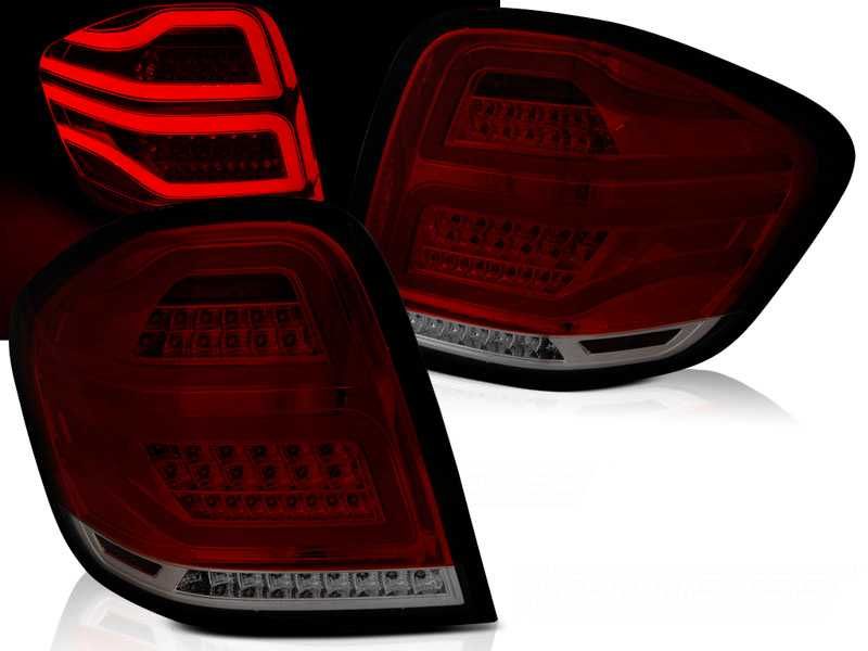 Стопове Мерцедес  МЛ 164 Лед Тъмни Опушени Mercedes W164 ML LED BAR