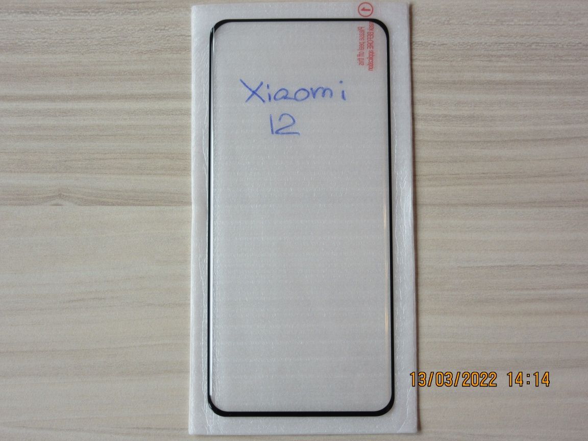 3D ЦЯЛО ЛЕПИЛО Стъклен протектор Xiaomi 12 12X / Mi 11 Ultra