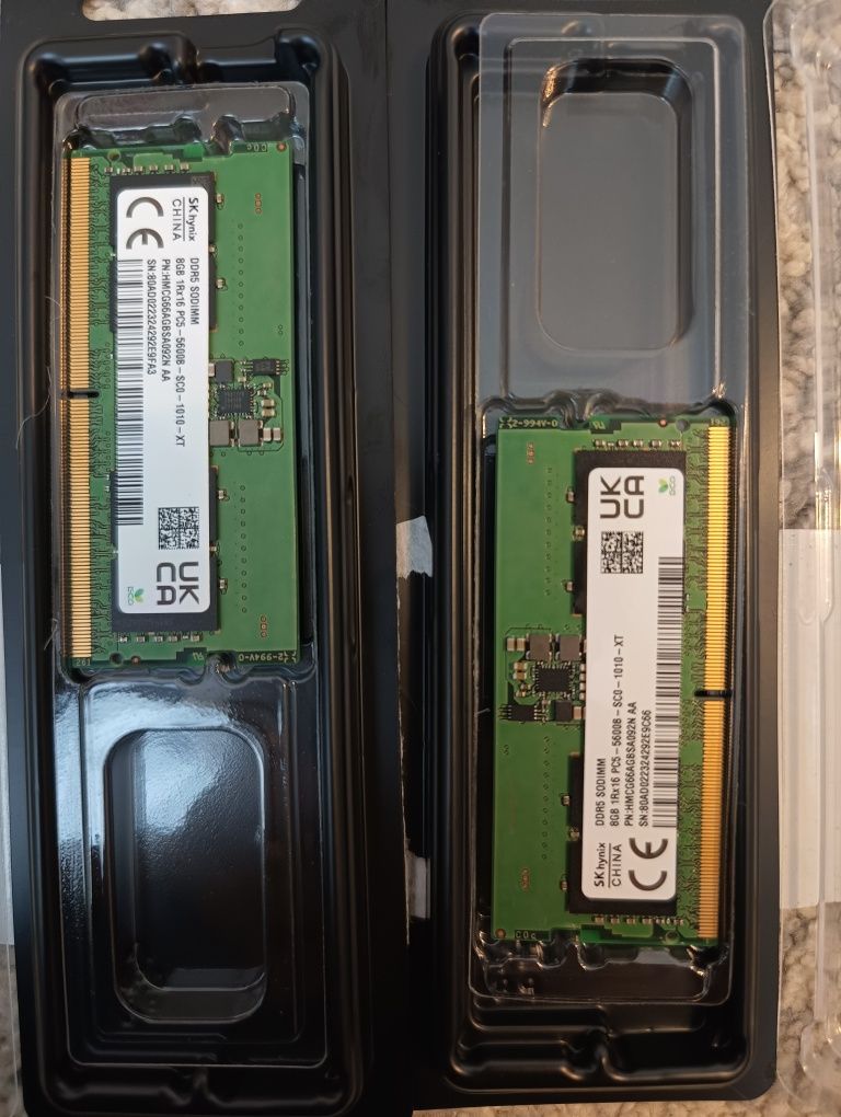 Kit memorie 16 GB (2X8) RAM GDDR5 5600 PENTRU LAPTOP