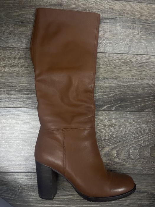 Cizme lungi din piele natural