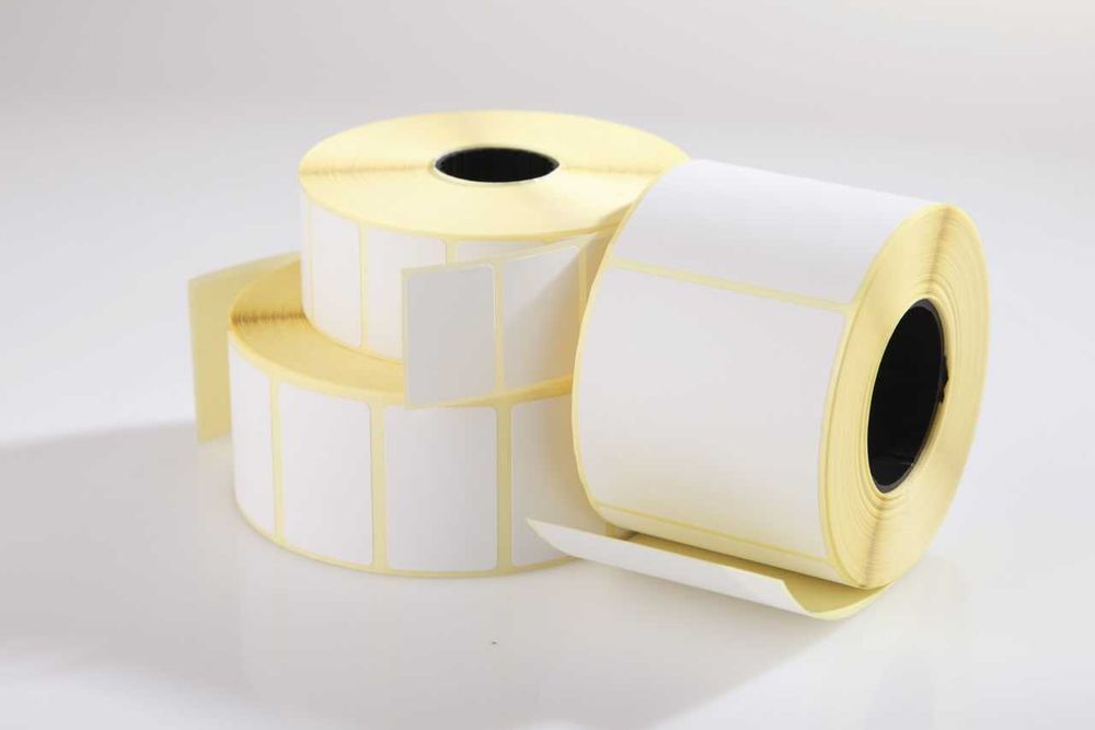 Termo etiketka, stiker, chek lenta, ribbon, neylon, satin,termo karton